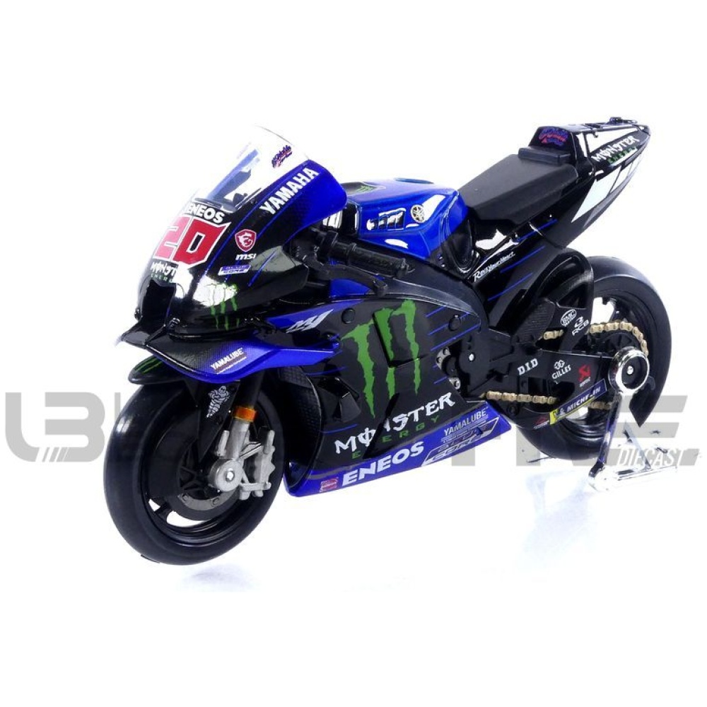 Maisto 1:18 NEW 2022 Yamaha Factory Racing Team #21 #20 Die Moto GP Racing  casting alloy motorcycle Model collection gift toy