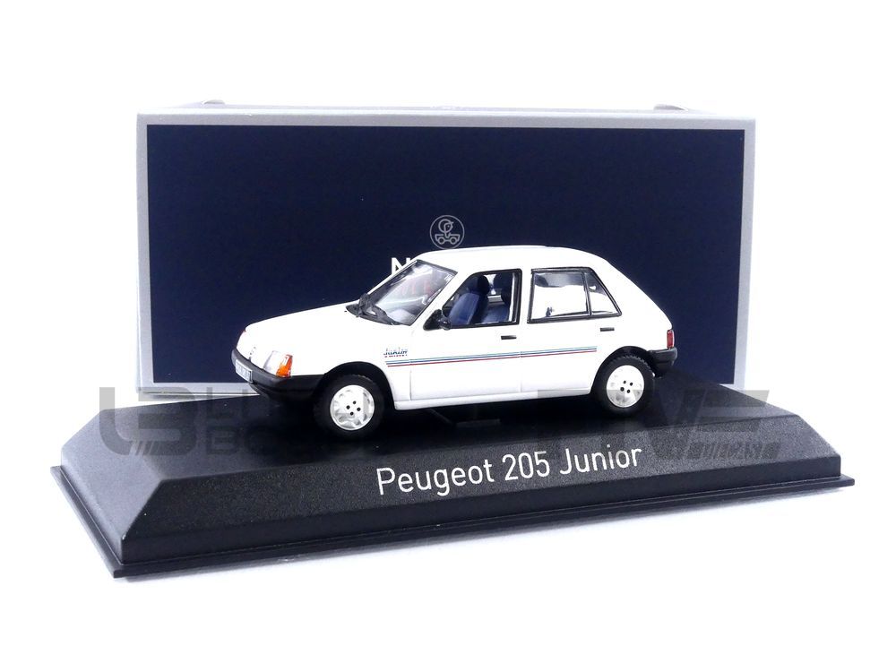 Peugeot 205 Junior 1988 Blanc 1/43