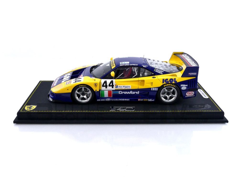 BBR 1/18 – FERRARI F40 LM – Le Mans 1996 - Five Diecast