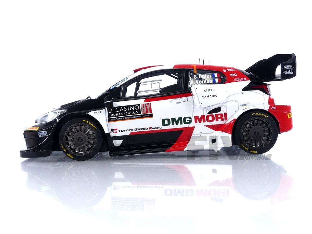 IXO 1/18 – TOYOTA GR Yaris – Rallye Monte Carlo 2022 – Five Diecast