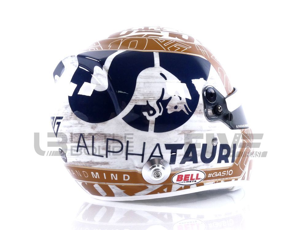 MINI HELMET 1/2 – CASQUE Pierre Gasly – Alpha Tauri Austin GP 2022 ...