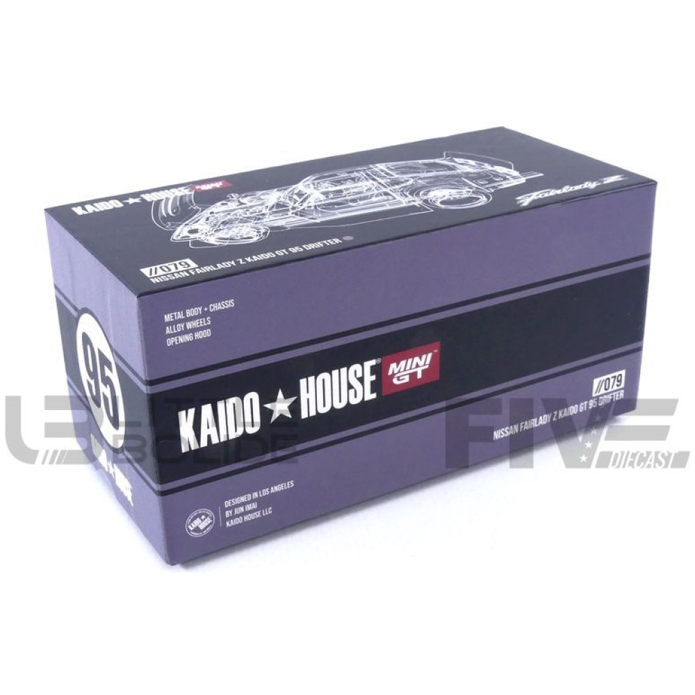 Kaido House x Mini GT Nissan Fairlady Z Kaido GT 95 Drifter Hobby Exclusive