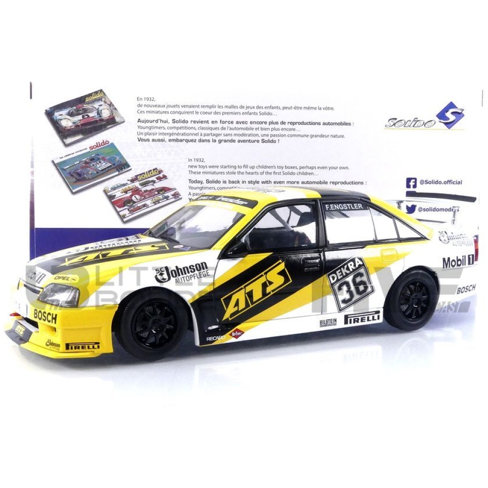 Opel Omega Evolution 500 Black Solido 1/18