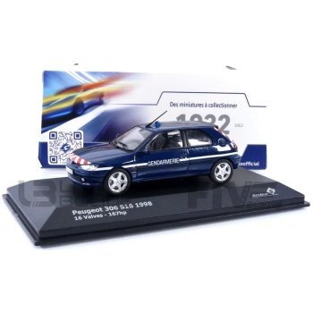 SOLIDO 1/43 - PEUGEOT 306 S16 Gendarmerie