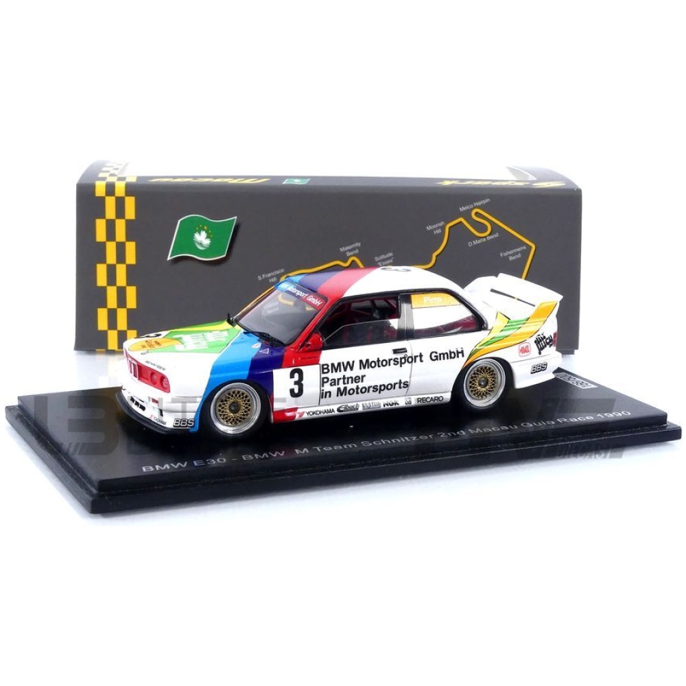SA226 – SPARK 1/43 - BMW M3 E30 - Macau Guia Race 1990 - Five Diecast