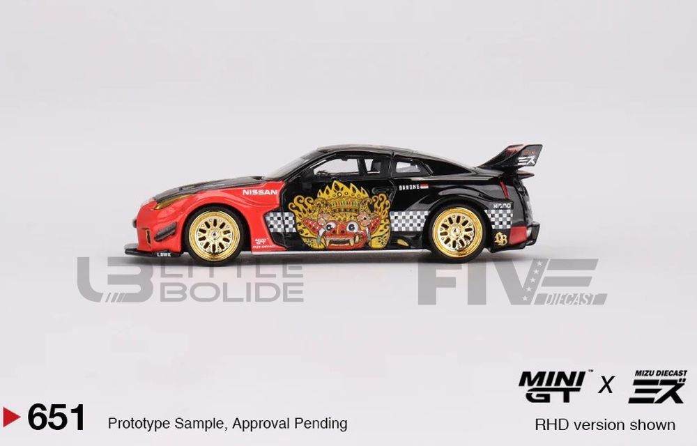 MINI GT 1/64 – NISSAN 35GT-RR Ver.1 Barong LB-Silhouette WORKS GT - Five  Diecast