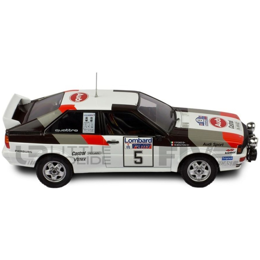 ixo 24 audi quattro a1  rac rally 1982 racing cars rallye