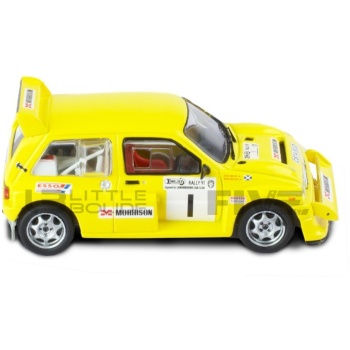ixo 43 mg metro 6r4  winner championship rallye 1991 racing cars rallye