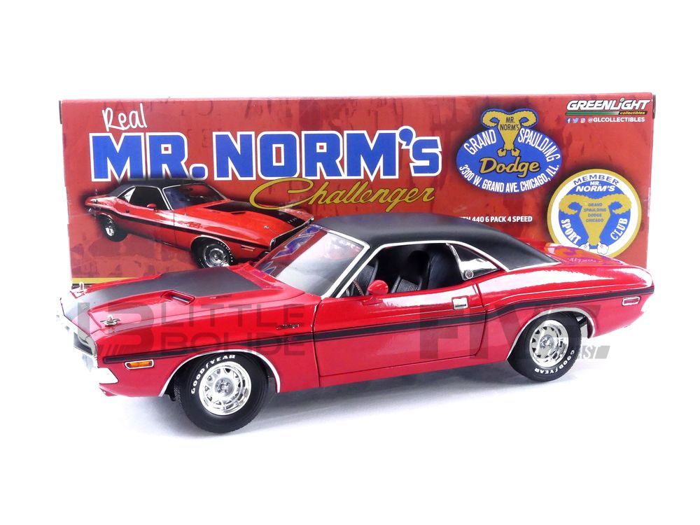 GREENLIGHT COLLECTIBLES 1/18 – DODGE Challenger R/T 440 Six Pack 