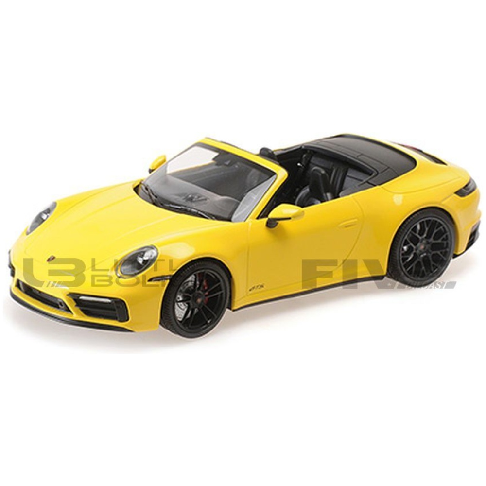 MINICHAMPS 1/18 – PORSCHE 911 Carrera 4 GTS Cabriolet – 2020 - Five Diecast