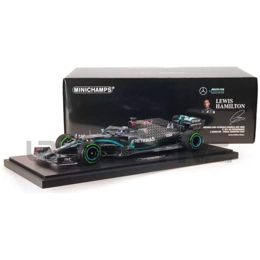 minichamps 12 mercedesamg w11 eq performance  world champion 2020 racing cars formula 1