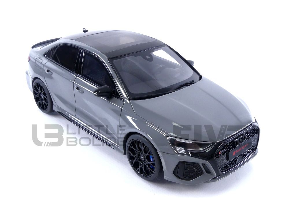 Rev up your collection with the Audi RS3 Sedan Green 1/18 by GT Spirit
