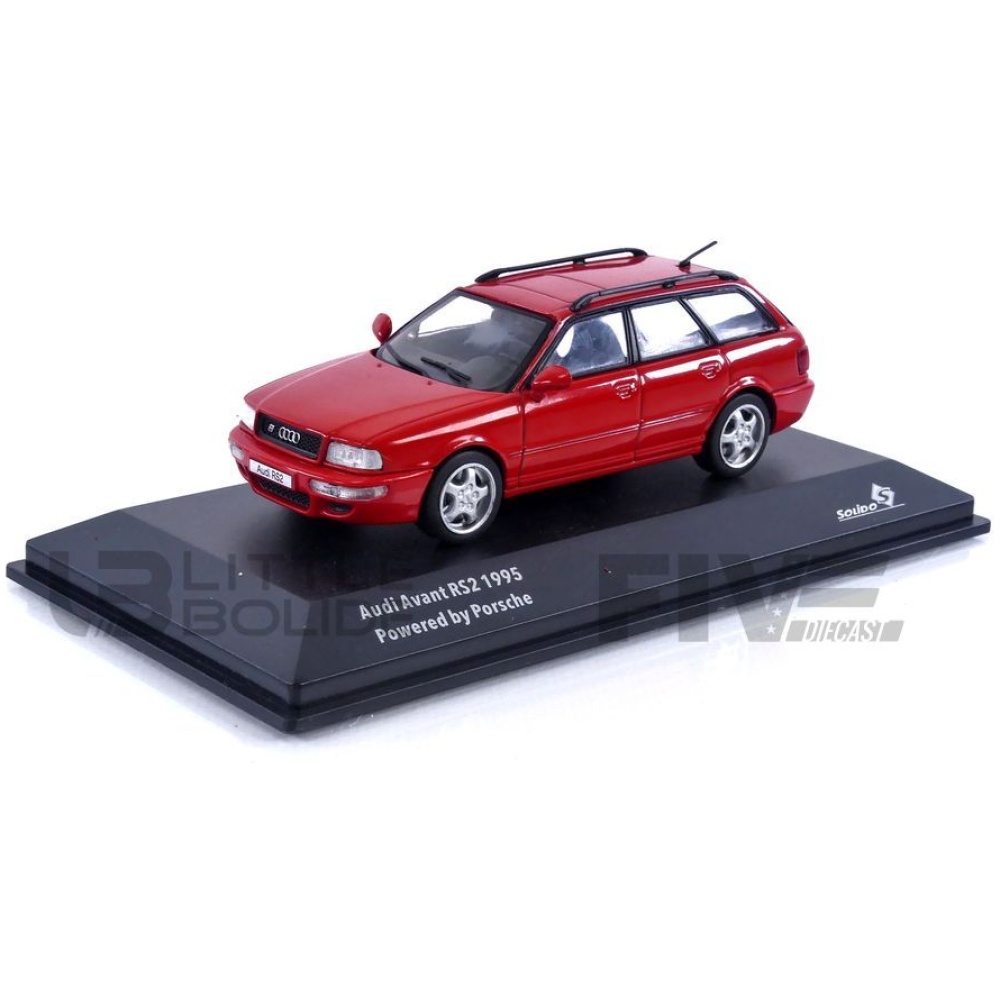 S4310102 – SOLIDO 1/43 - AUDI RS2 Avant - 1995 - Five Diecast