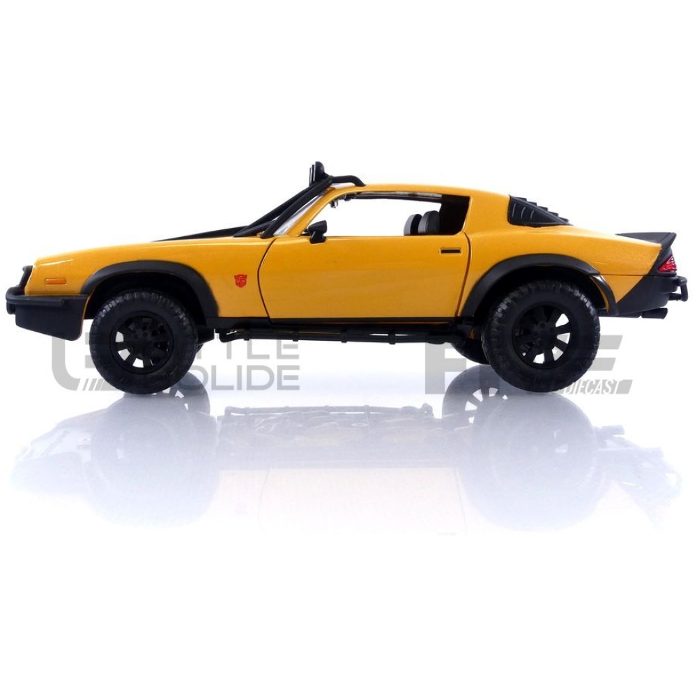jada toys 24 chevrolet camaro transformers bumblebee  1977 movie and music