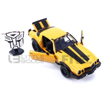 jada toys 24 chevrolet camaro transformers bumblebee  1977 movie and music