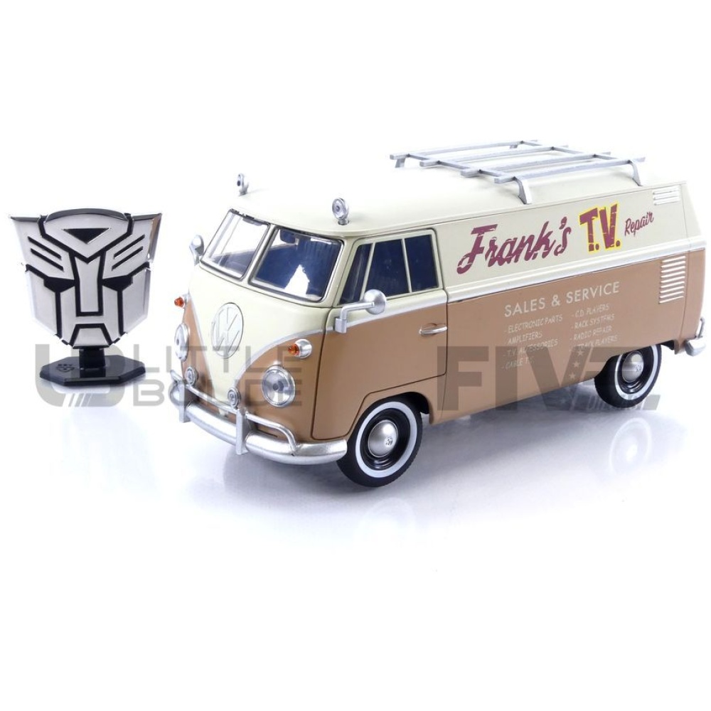 34264BR – JADA TOYS 1/24 - VOLKSWAGEN Beetle Bus Transformers