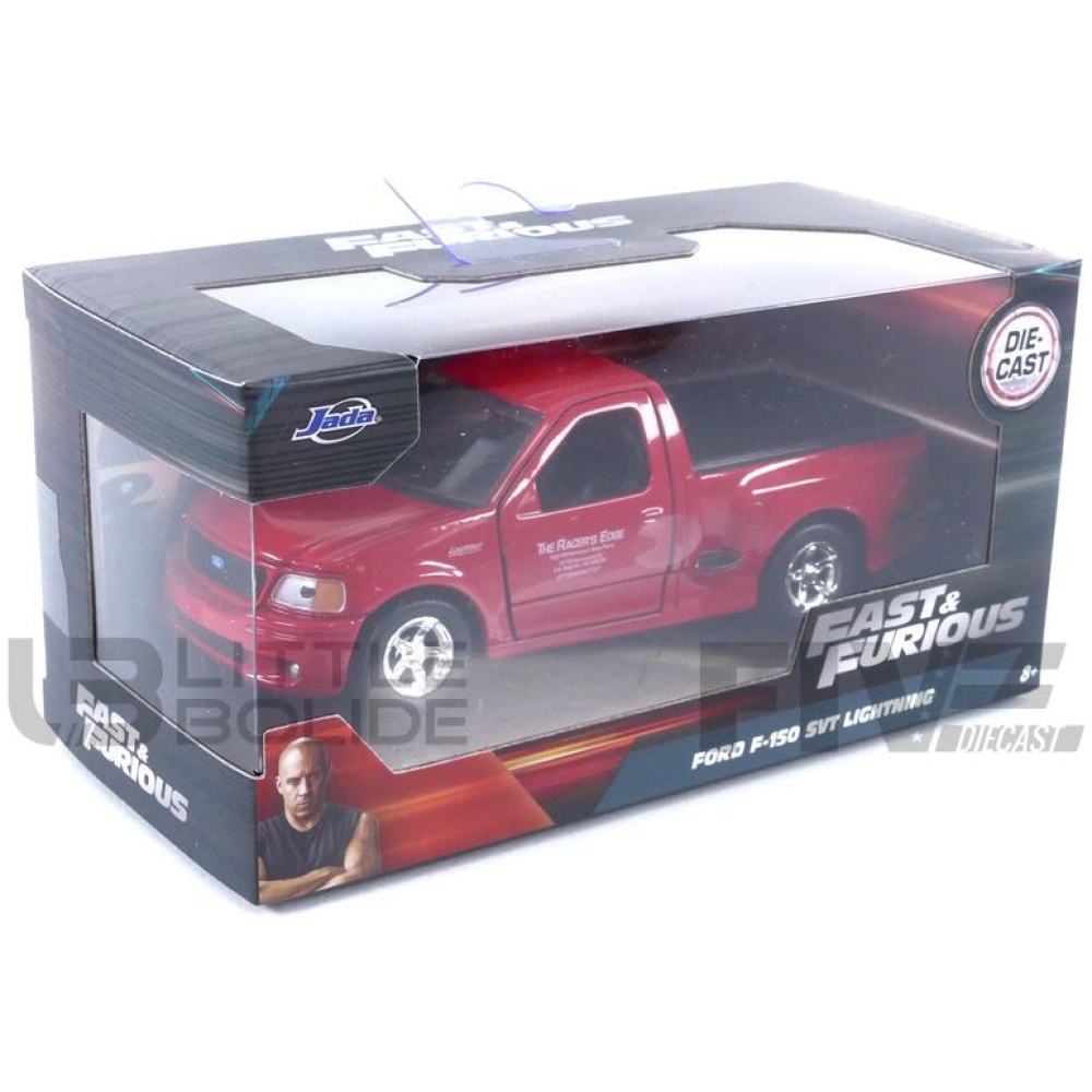jada toys 32 ford f150 svt lighting  fast and furious  1999 movie and music