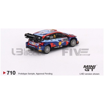 mini gt 64 hyundai i20 n rally1  3rd montecarlo 2023 racing cars rallye