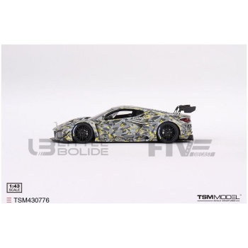 truescale miniatures 43 chevrolet c8 gt3 r  test car sebring 2022 racing cars racing gt