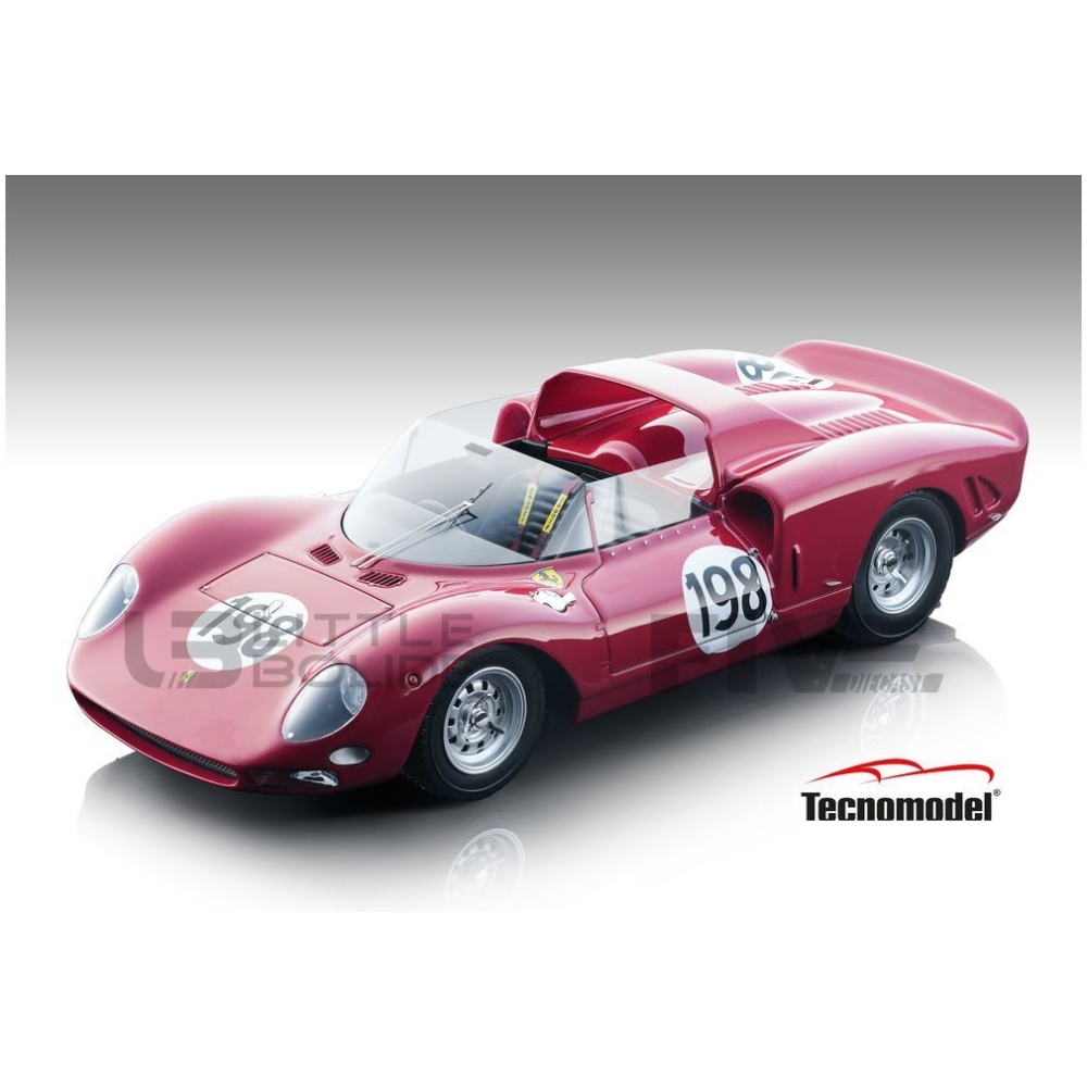 tecnomodel mythos 18 ferrari 275 p2  winner targa florio 1965 racing cars racing gt