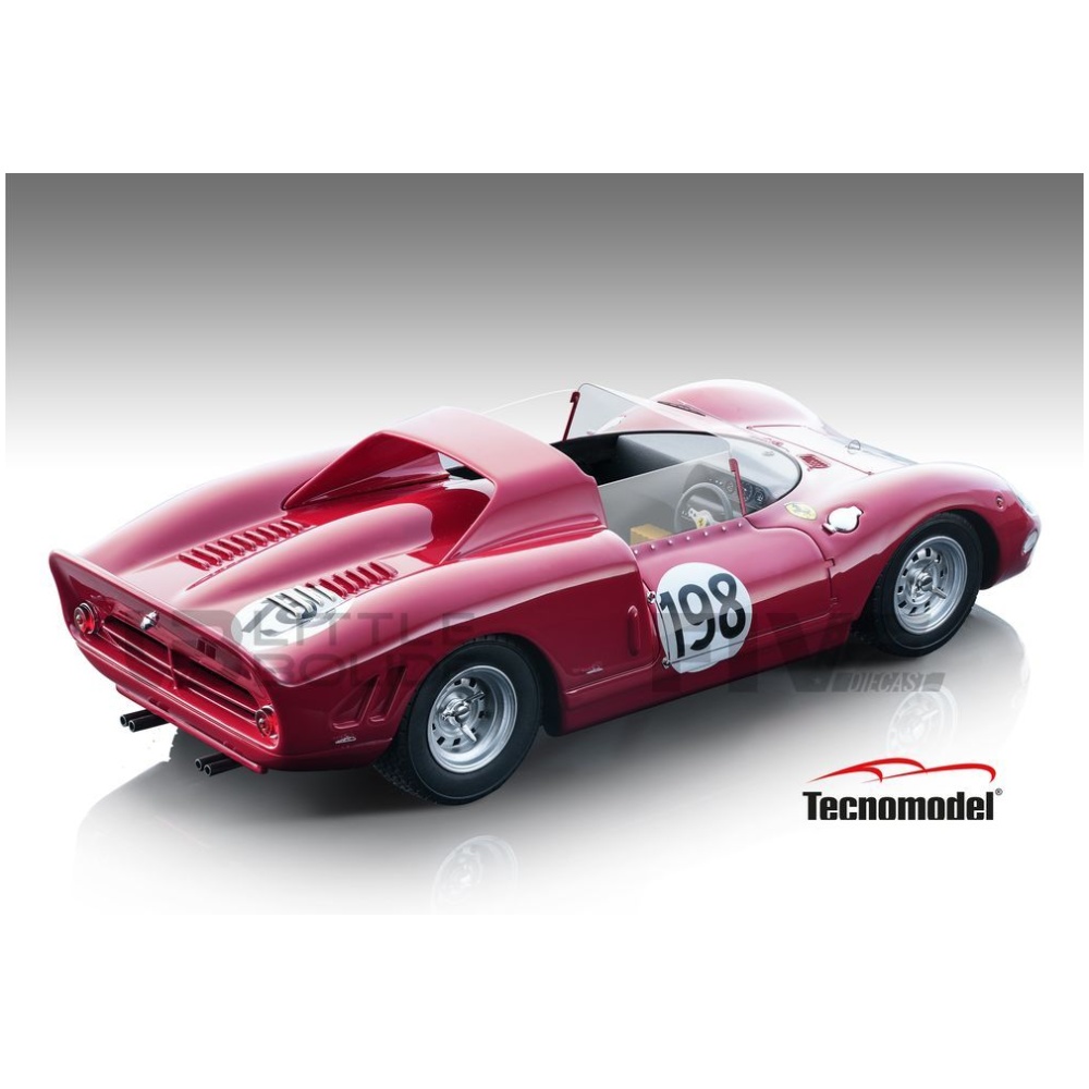 tecnomodel mythos 18 ferrari 275 p2  winner targa florio 1965 racing cars racing gt