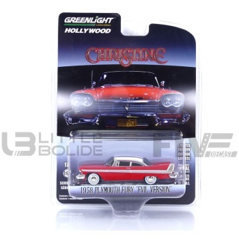 greenlight collectibles 64 plymouth fury evil version christine  1983 movie and music