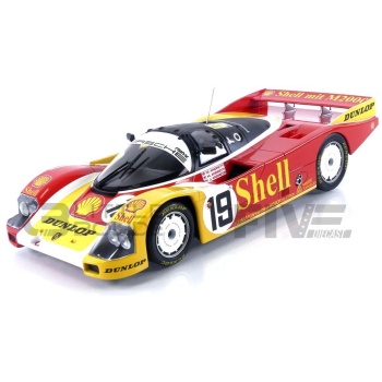 norev 18 porsche 962 c shell  le mans 1988 racing cars le mans