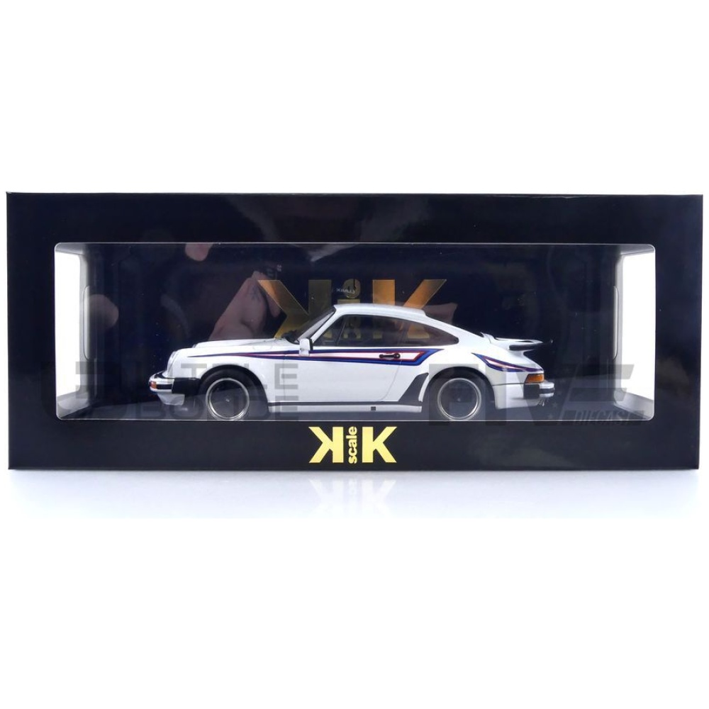 kk scale models 18 porsche 911 (930) 3.0 turbo martini  1976 road cars coupe