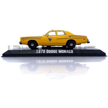 greenlight collectibles 43 dodge monaco city cab  1978 road cars sedan