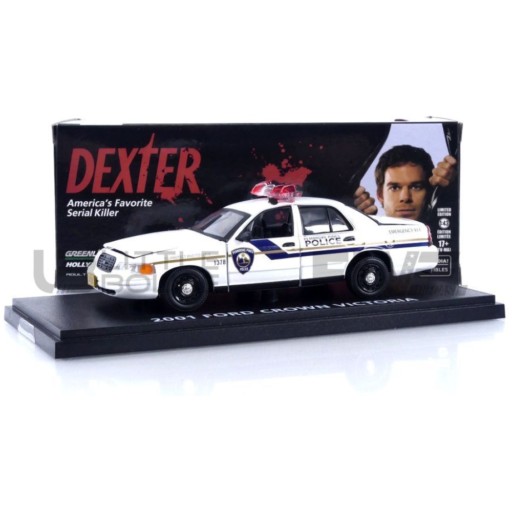 greenlight collectibles 43 ford crown victoria police interceptor pembroke pines road cars military and emergency