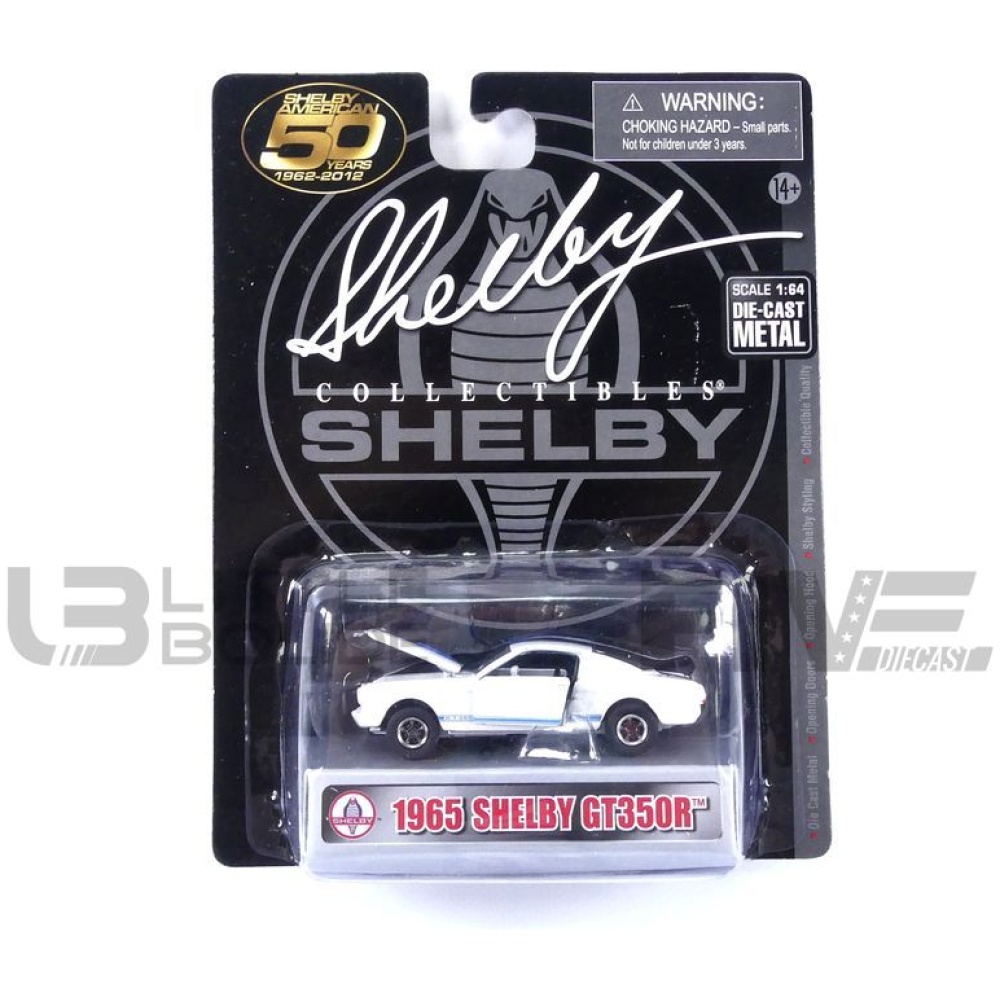 shelby collectibles 64 ford mustang shelby gt 350 r  1965 road cars coupe