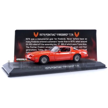 greenlight collectibles 43 pontiac firebird  1979  road cars coupe