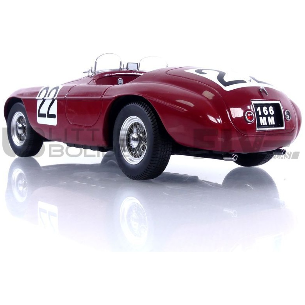 KK SCALE MODELS 1/18 - FERRARI 166 MM Barchetta - Winner Le Mans 1949