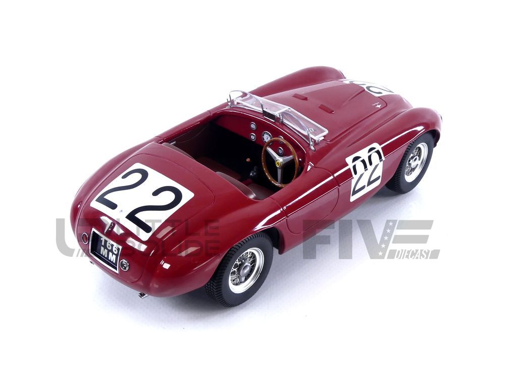 KK SCALE MODELS 1/18 – FERRARI 166 MM Barchetta – Winner Le Mans 