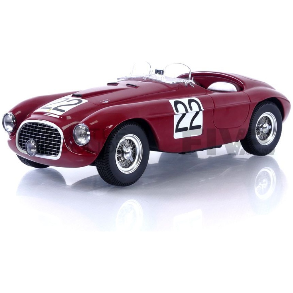 KK SCALE MODELS 1/18 - FERRARI 166 MM Barchetta - Winner Le Mans 1949