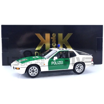 kk scale models 18 porsche 924 autobahn polizei dusseldorf  1985 road cars military and emergency