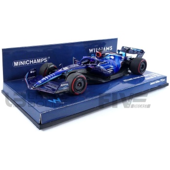 minichamps 43 williams fw44  gp bahrein 2022 racing cars formula 1