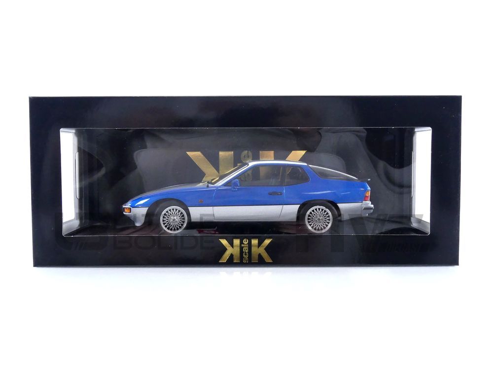 KK-Scale 1:18 Porsche 924 Turbo Année de construction 1986 argent