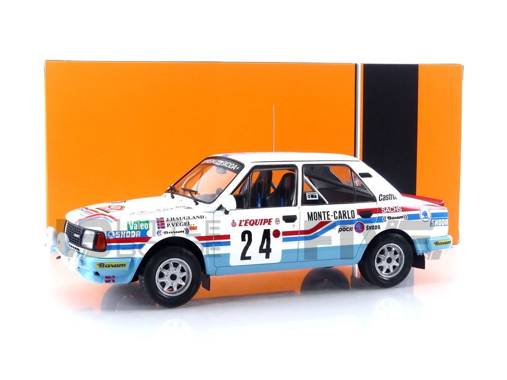 ixo 18 skoda 130 l  monte carlo 1987 racing cars rallye