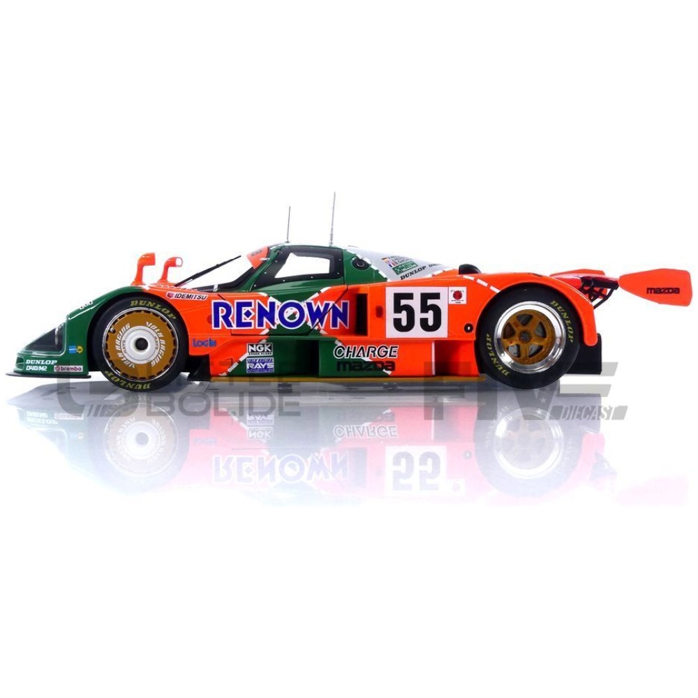 kk scale models 18 mazda 787b  winner le mans 1991 racing cars le mans