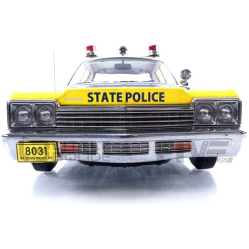 kk scale models 18 dodge monaco new york state police  1974 road cars military and emergency