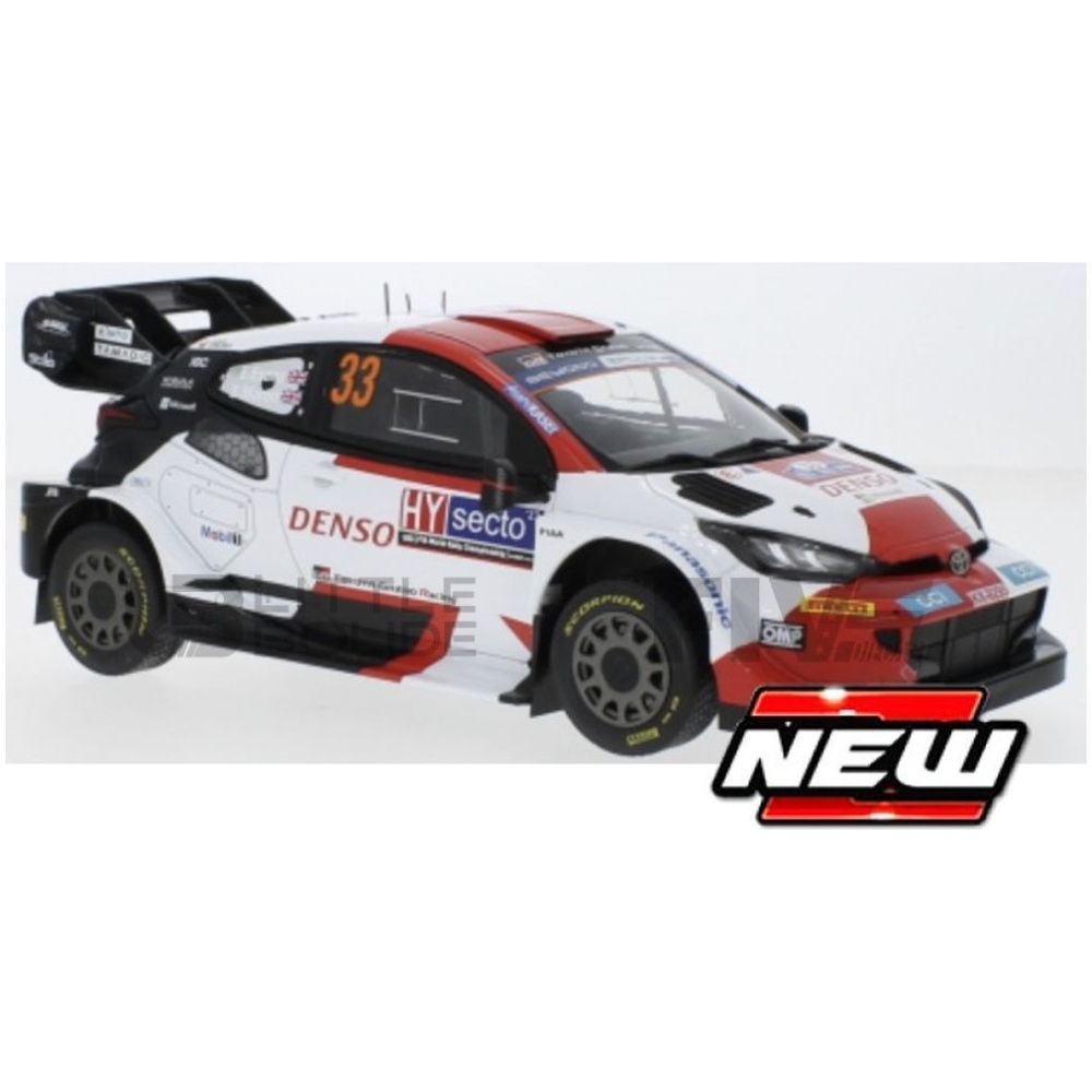 ixo 18 toyota gt yaris rally1 hybrid  rallye finland 2023 racing cars rallye