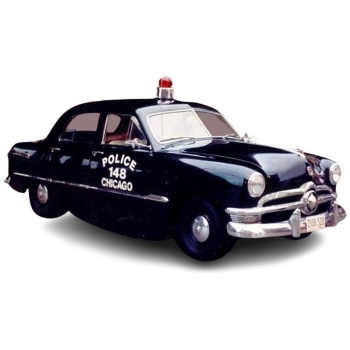 greenlight collectibles 43 ford custom  chicago police department 1949 road cars military and emergency
