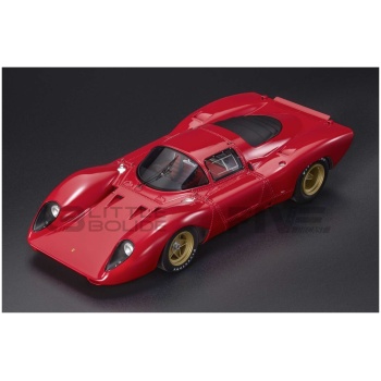 top marques collectibles 18 ferrari 312p coupe  red edition 1969 racing cars le mans