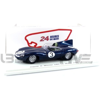 spark 43 jaguar type d  winner le mans 1957 racing cars le mans