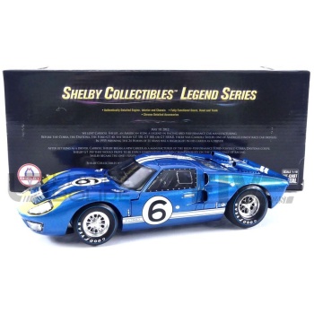 shelby collectibles 18 ford gt 40 mk ii  le mans 1966 racing cars le mans