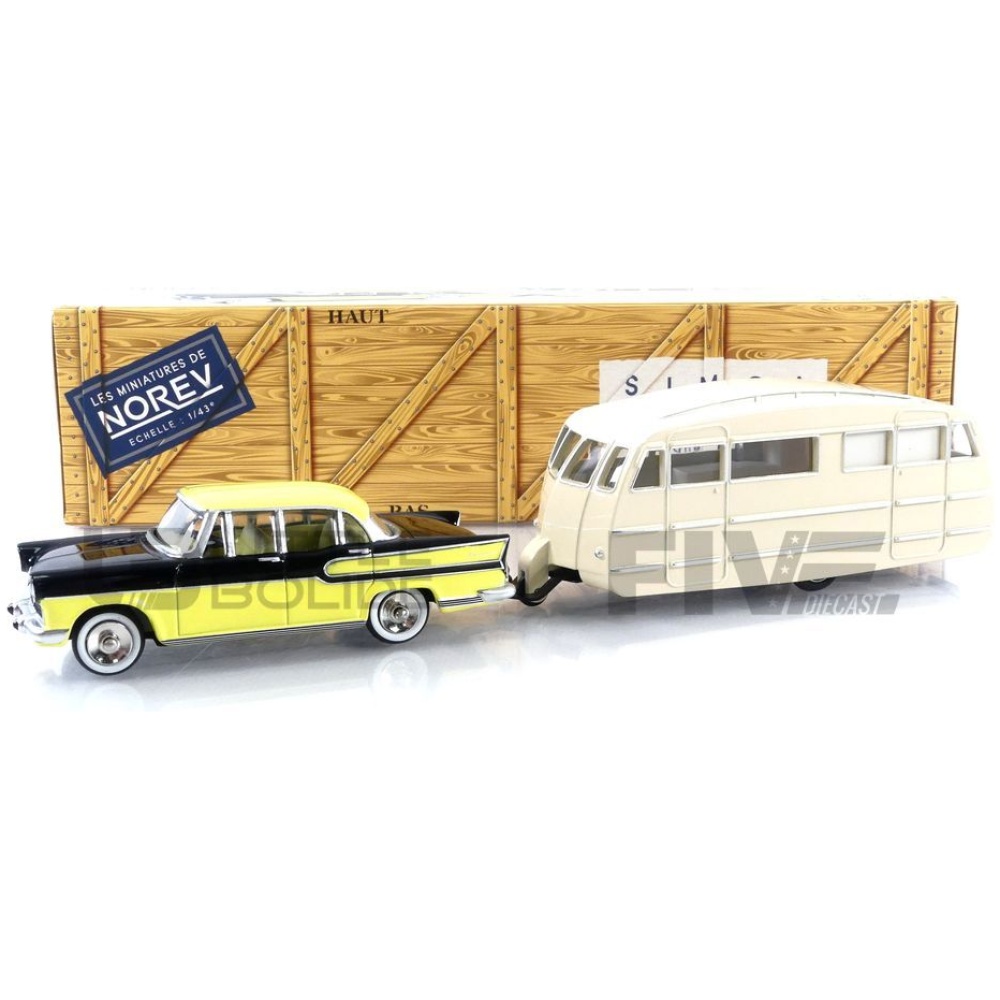 NOREV PLASTIQUE SIMCA CHAMBORD + CARAVANE HENON Saint Jean de Luz 64500