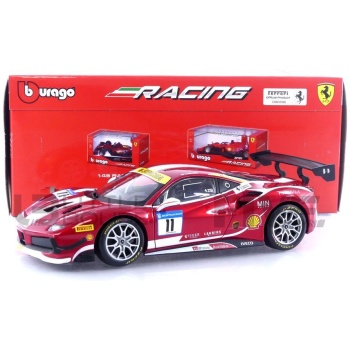 bburago 24 ferrari 488 challenge 2017 racing cars racing gt