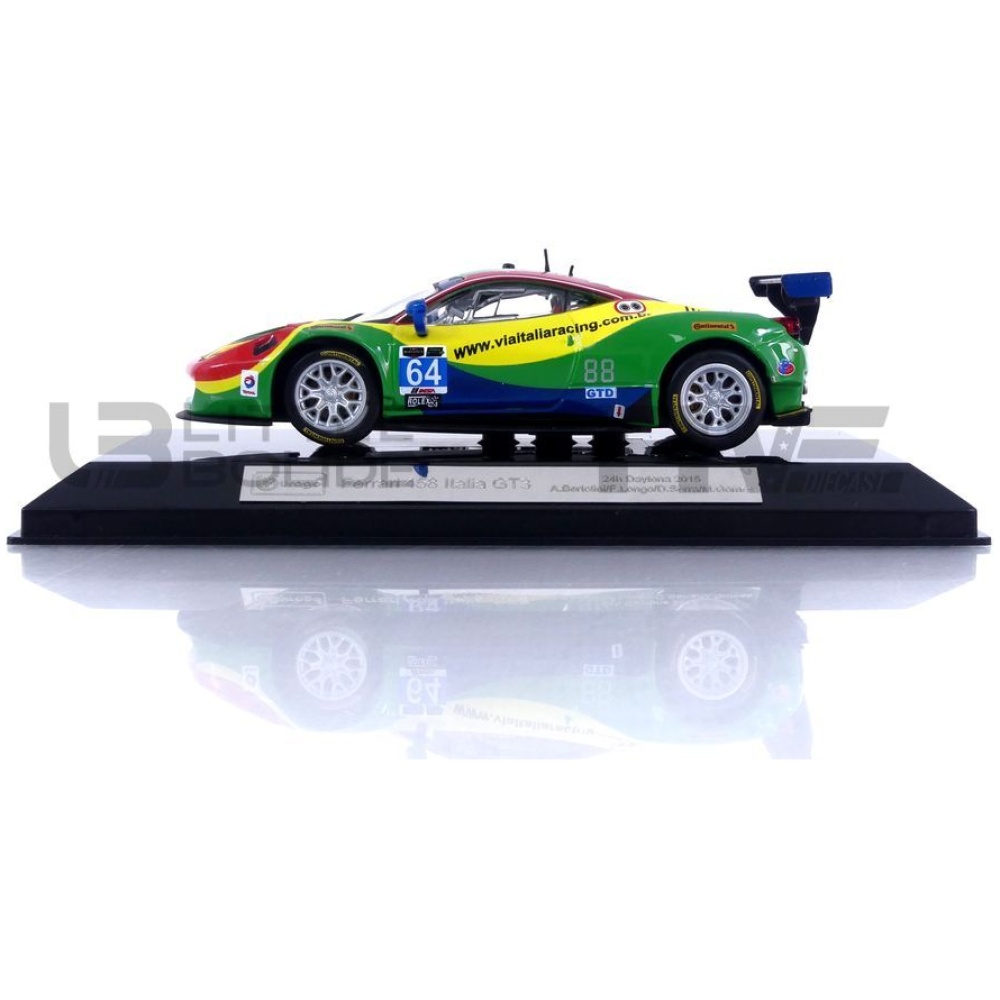 bburago 43 ferrari 458 italia gt3  2015 racing cars racing gt