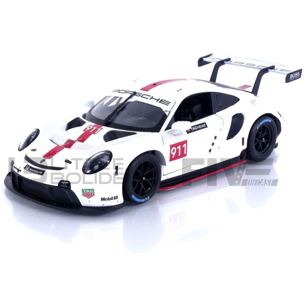 bburago 24 porsche 911 rsr  2020 racing cars racing gt